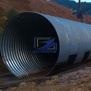 supply corrugated metal culvert pipe to Uganda
